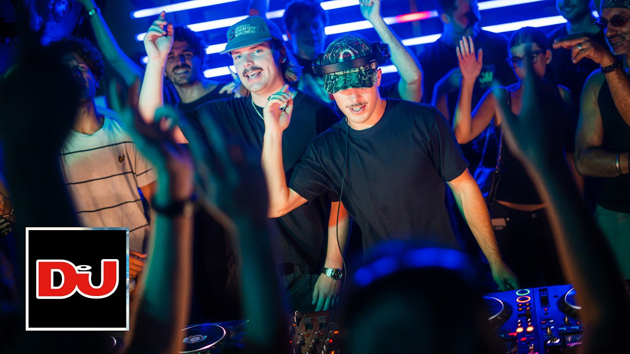 TWOFACED playing at DJ Mag HQ